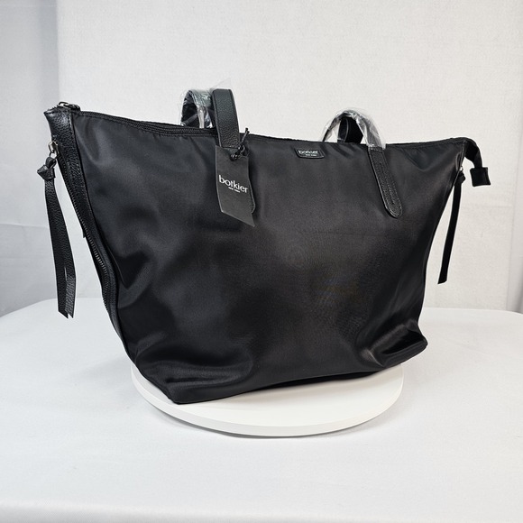 Botkier Handbags - Botkier‎ Tote Bag New York Bond Zipper Accents Organize Laptop Travel Work Black